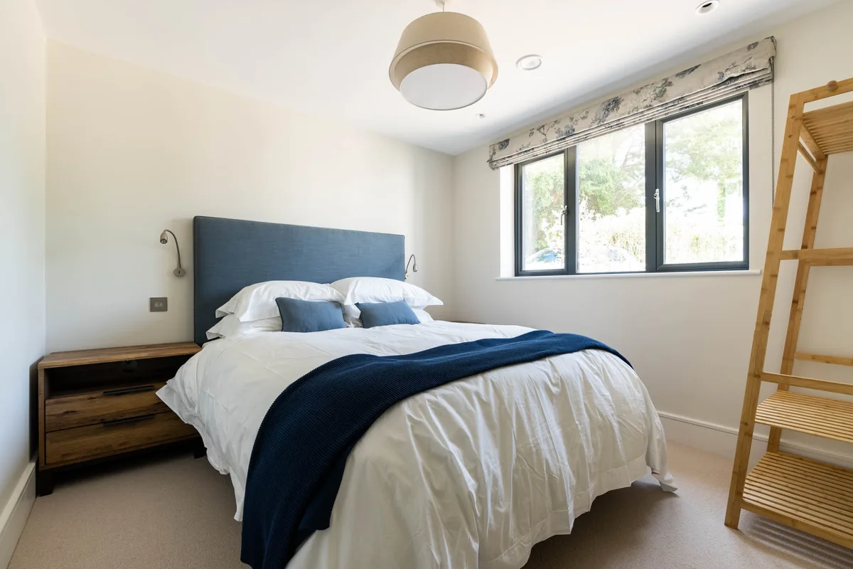 Bedroom four — king bed and en-suite, and can be made up as twins